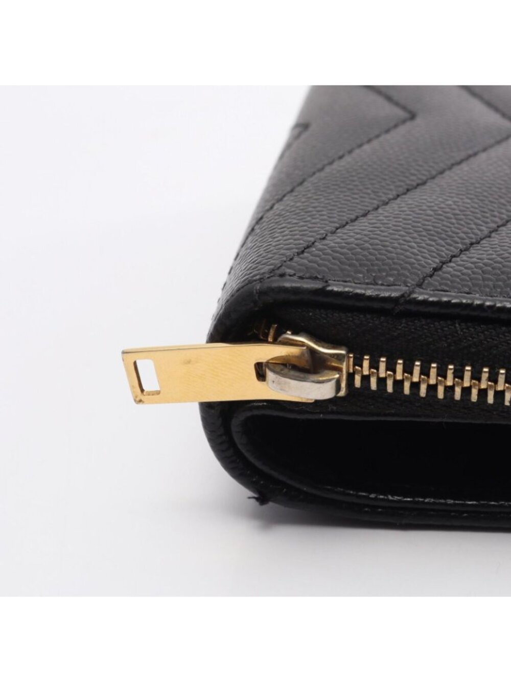 Saint Laurent Paris Bifold Wallet Monogram Black Leather - Picture 6 of 10